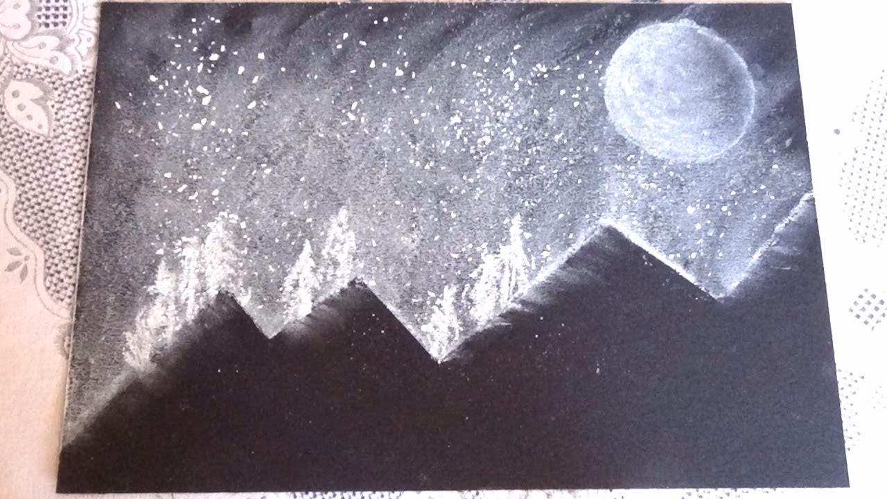 ¿Dónde puedo encontrar ideas sobre dibujos en hoja negra?