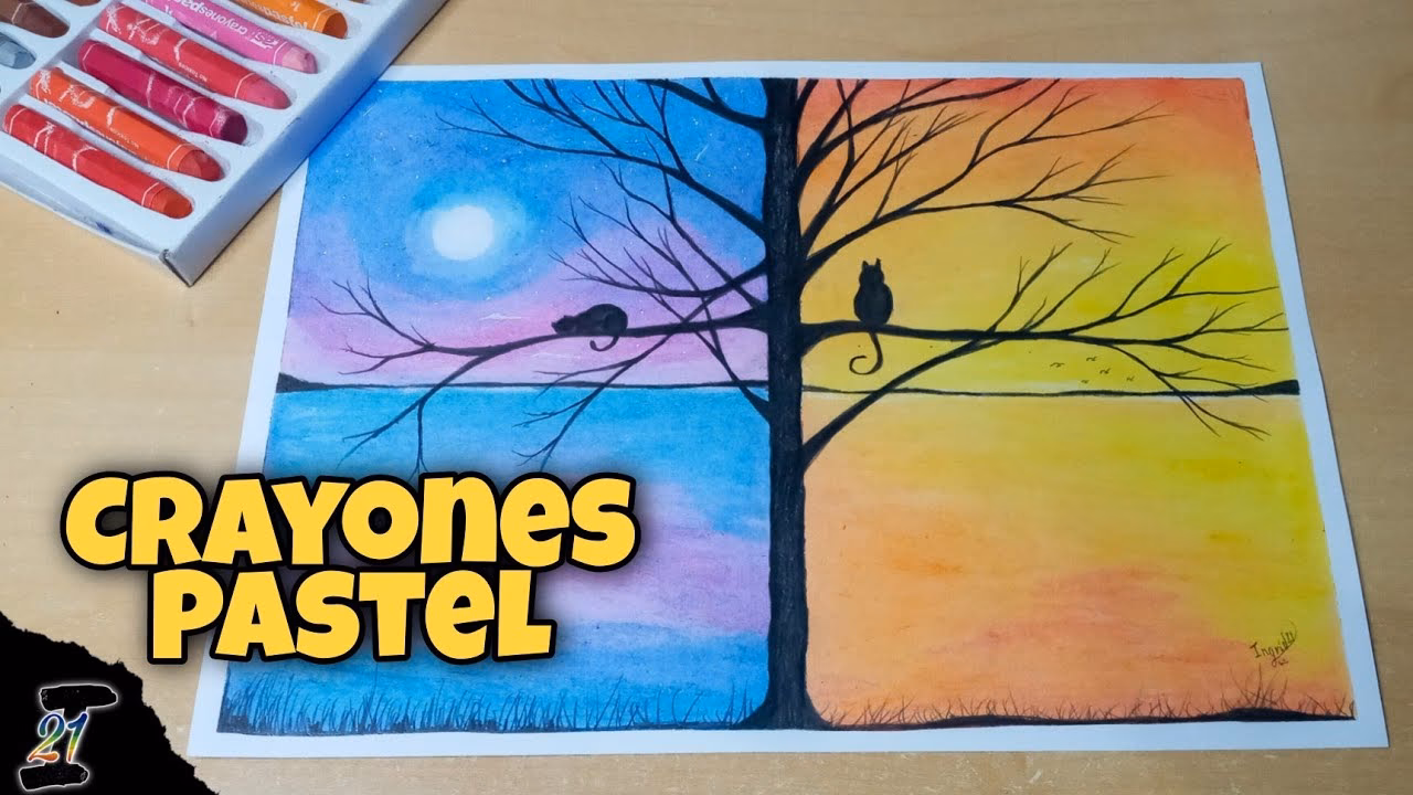 ¿Cómo aprender a colorear con crayones?