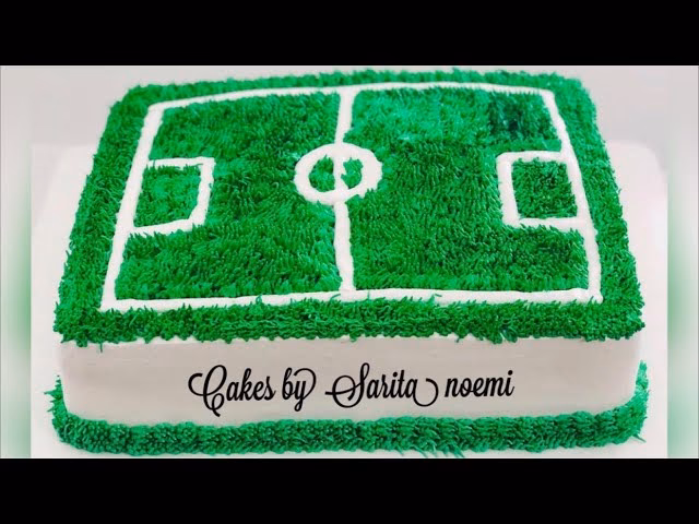 ¿Qué elemento central tienen las tortas de fútbol?