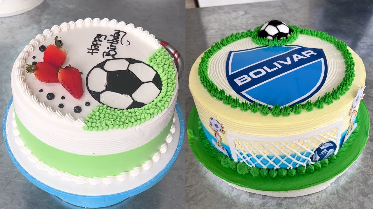 ¿Qué elemento central tienen las tortas de fútbol?