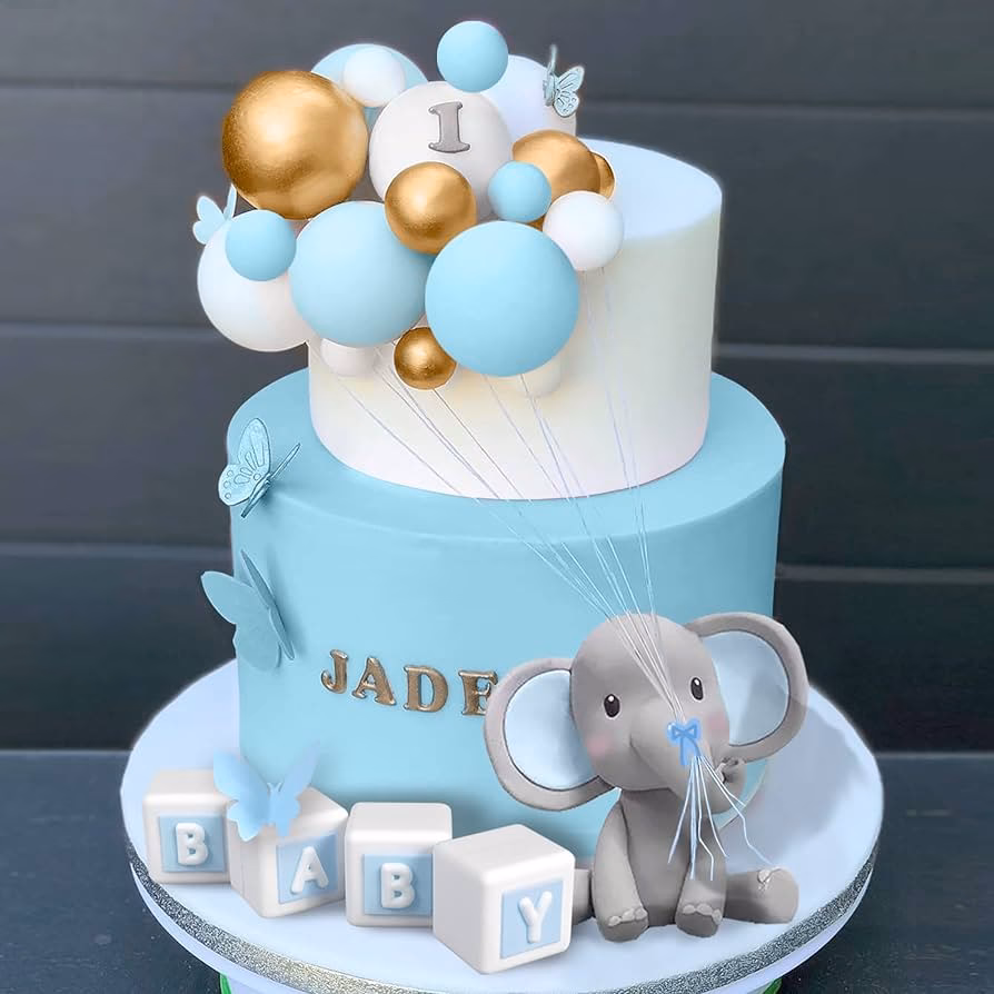 ¿Cuántos bizcochos se necesitan para hacer una tarta para bebés?