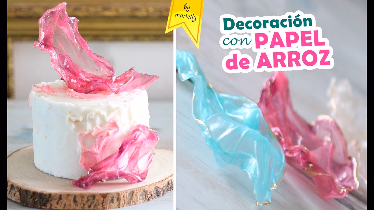 ¿Qué es el papel de arroz comestible?