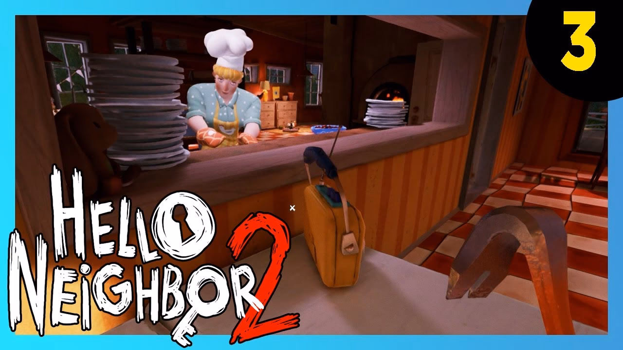 How do you get a cake in Hello Neighbor?