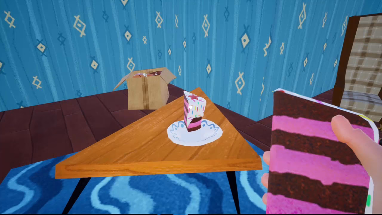 Where is the Birthday Room in Hello Neighbor?