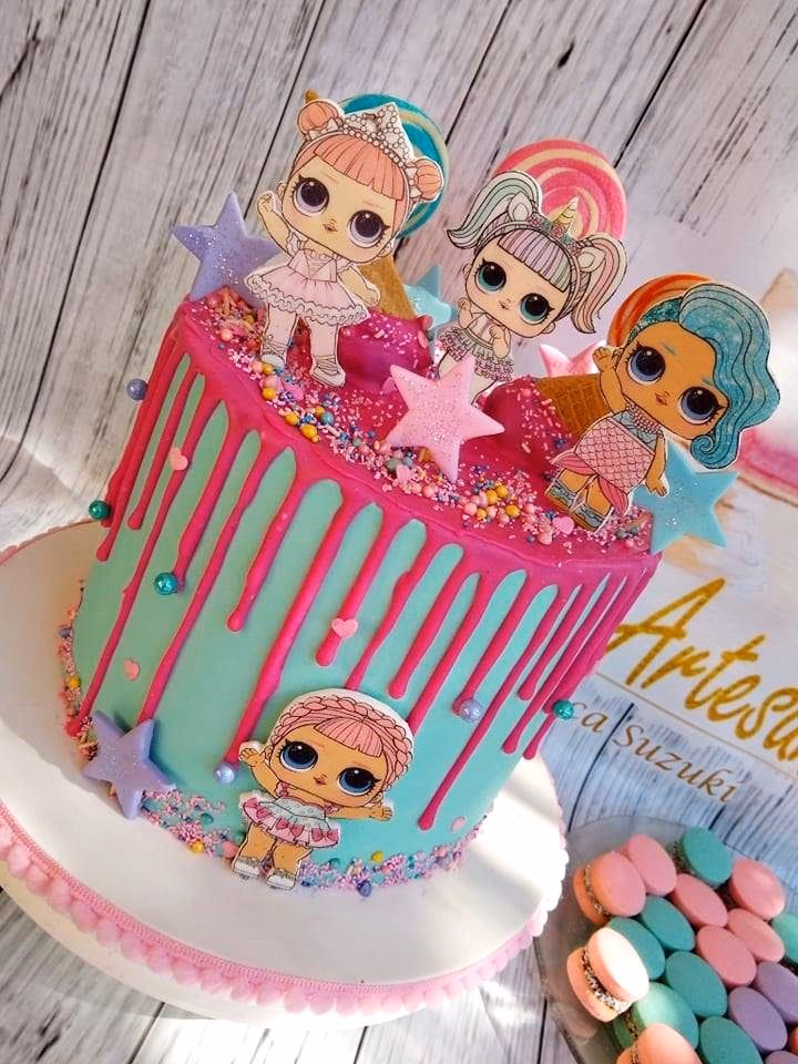 ¿Qué es la tarta Drip Cake?