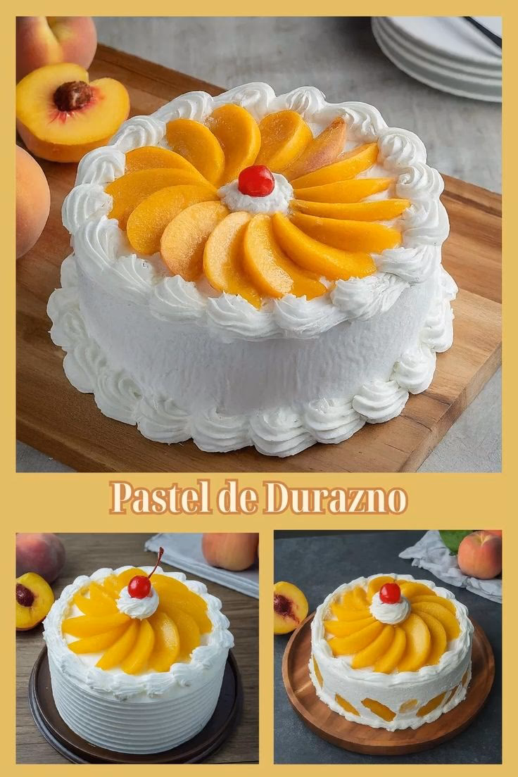 ¿Qué es el pastel de Durazno?