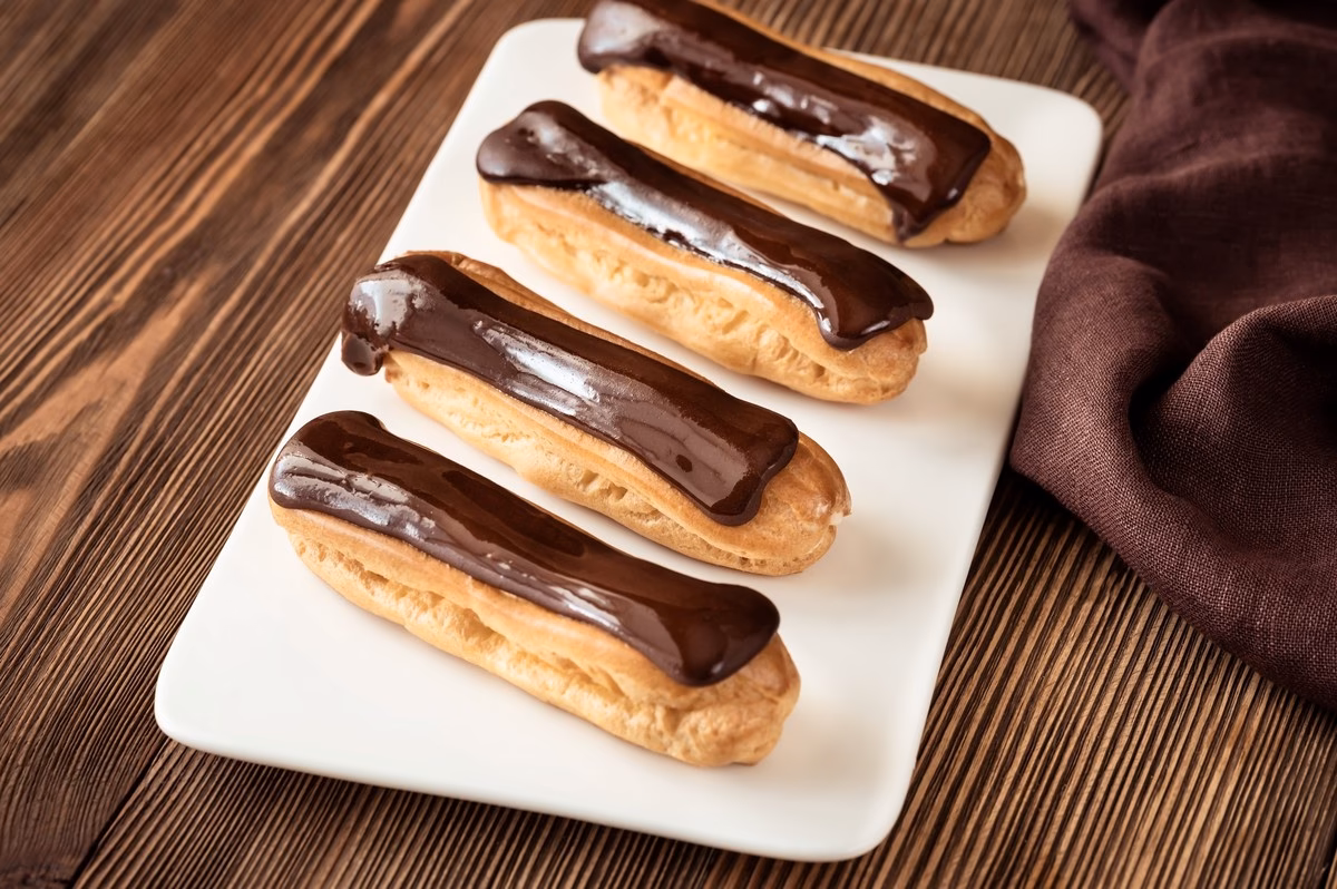 ¿Cuál es el éxito de la receta de Eclairs?