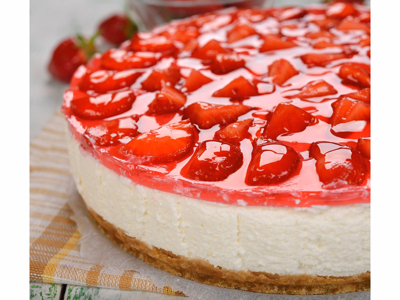 Wie macht man eine Erdbeer-Joghurt-Creme?