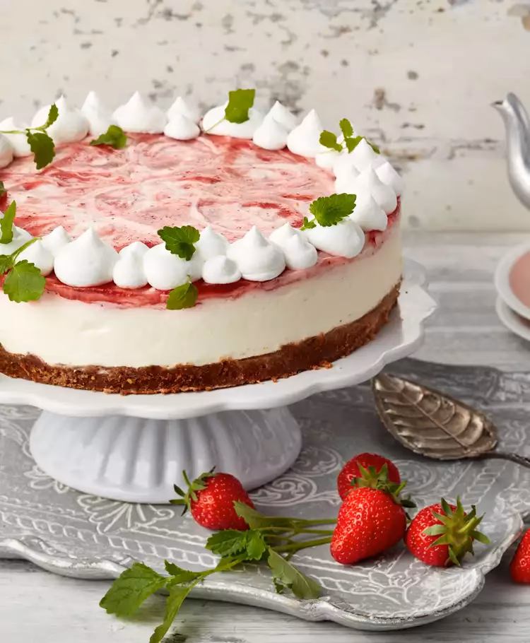 Wie macht man eine Erdbeer-Joghurt-Creme?