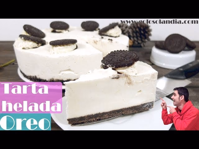 ¿Cuánto pesa una torta helada de Oreo?