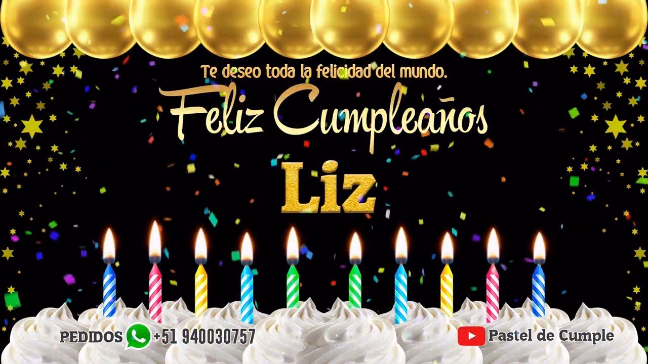 ¿Cómo celebrar el cumpleaños de Liz?
