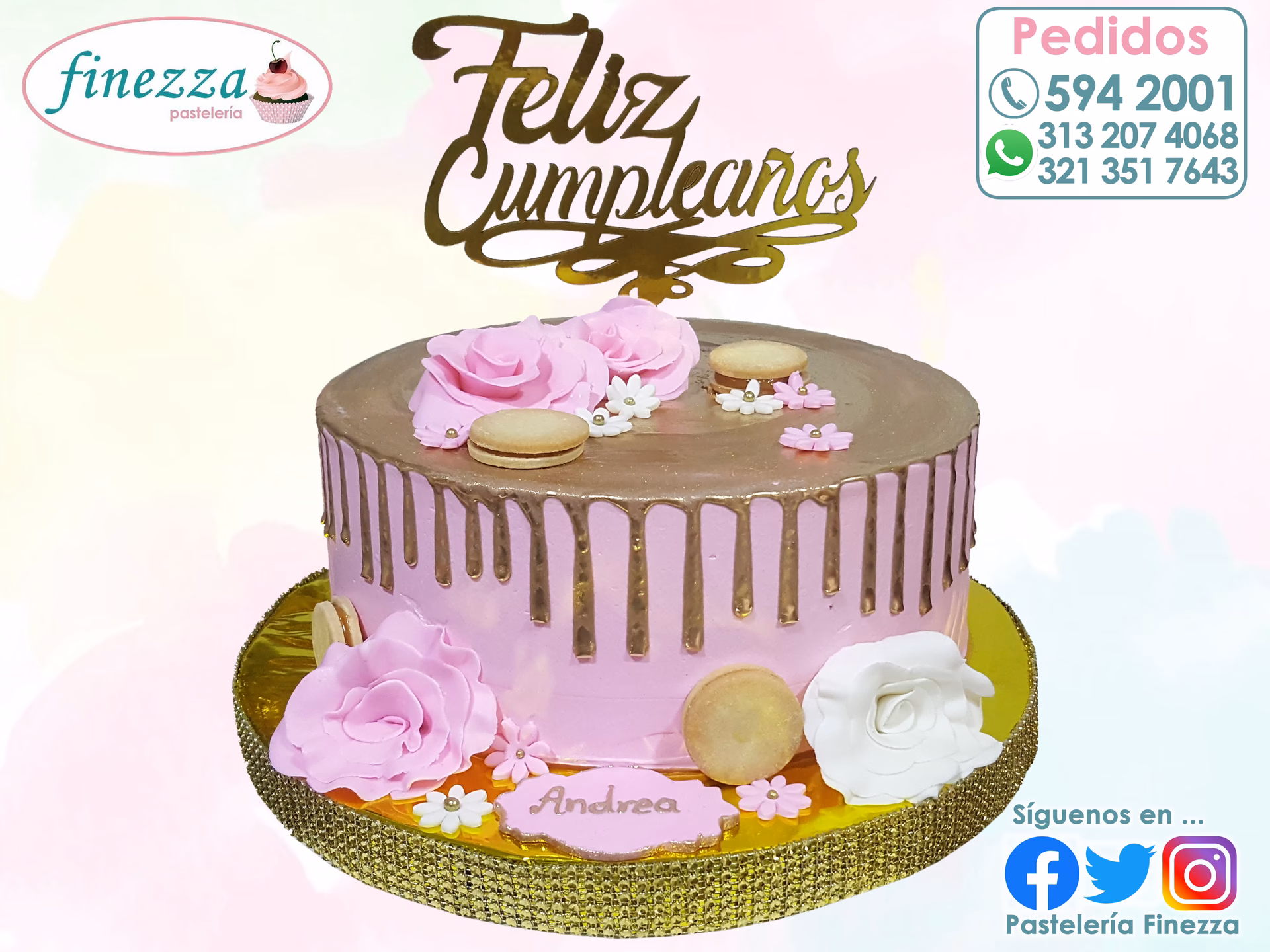 ¿Cómo desear Feliz cumpleaños a Andrea?