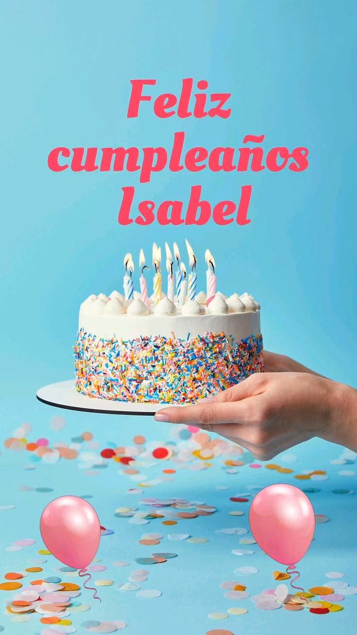 ¿Cómo decir Feliz cumpleaños a Isabel?