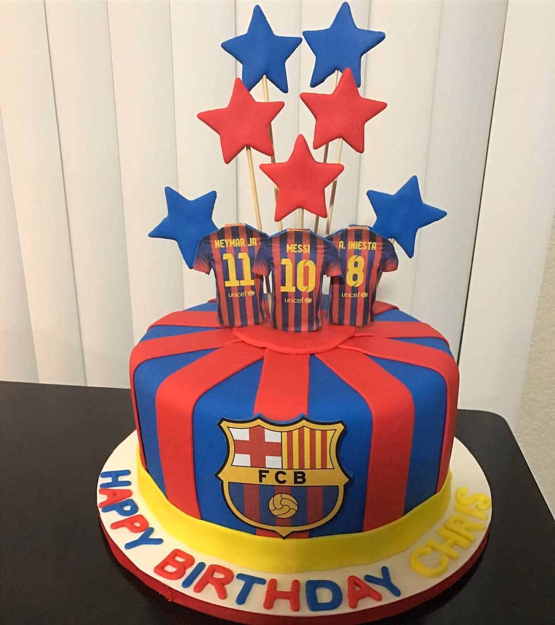 ¿Dónde se entregan las tartas de cumpleaños?