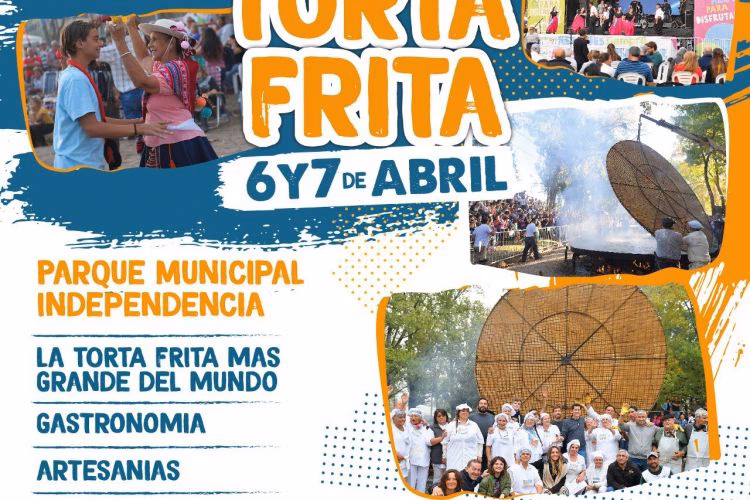 ¿Qué es la torta frita gigante?