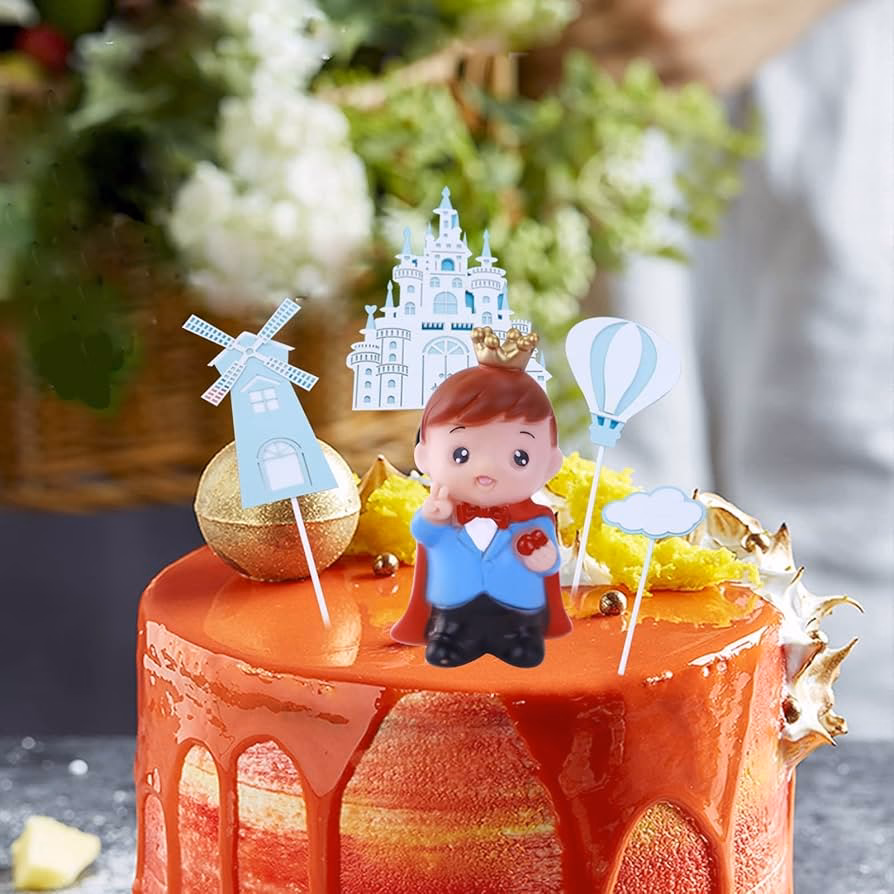 ¿Cuál es la medida de la figura niña para pastel?