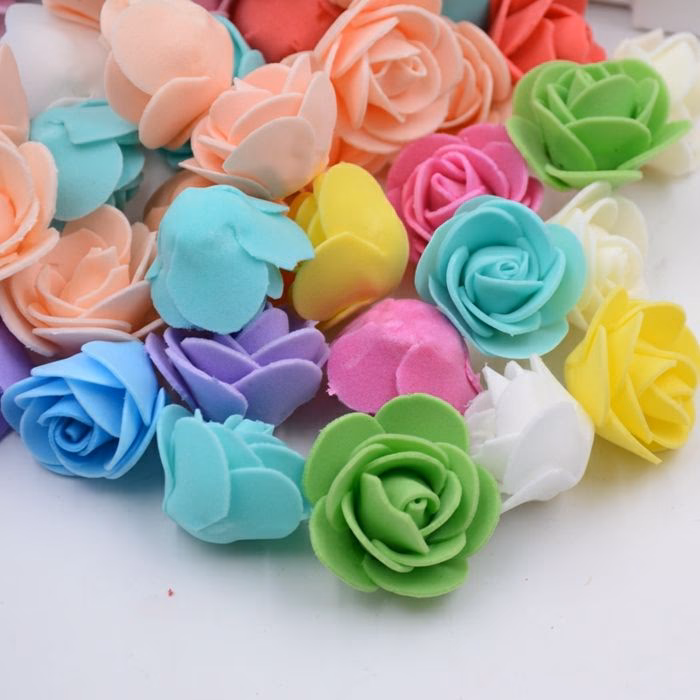 ¿Cómo se decoran las flores de goma EVA originales?