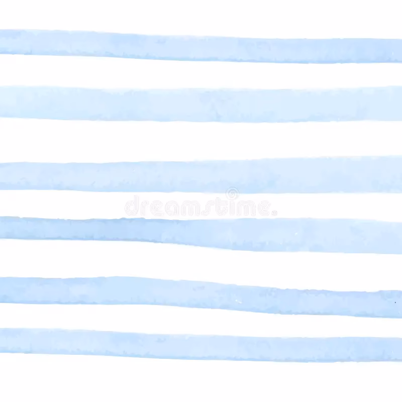 ¿Cómo crear rayas de acuarela en la pared?