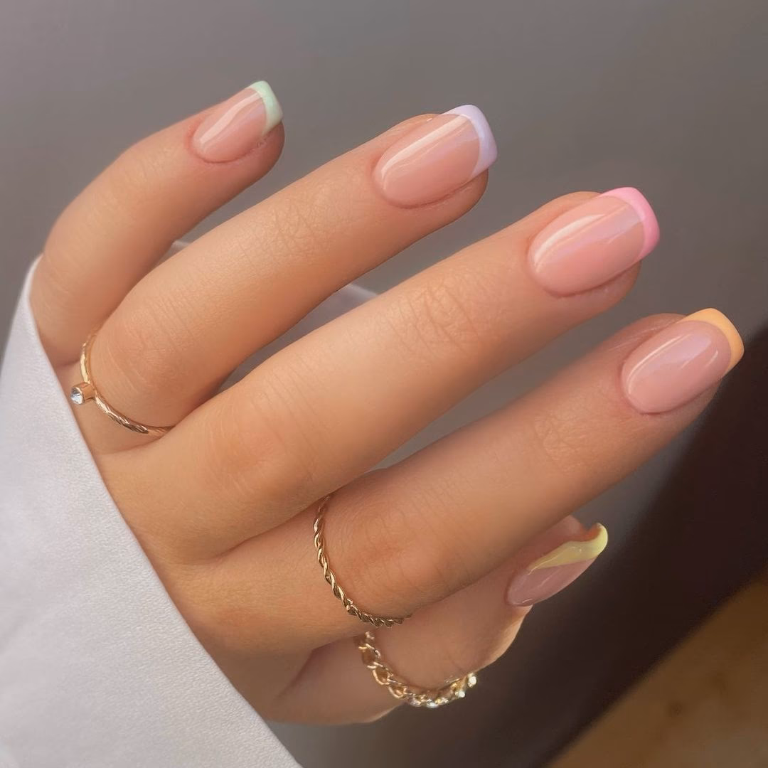 ¿Qué son las manicuras en tonos pastel?