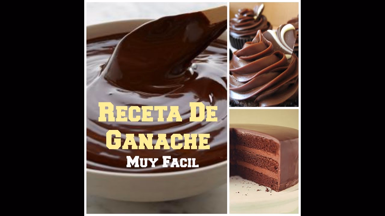 ¿Cómo hacer ganache de chocolate?