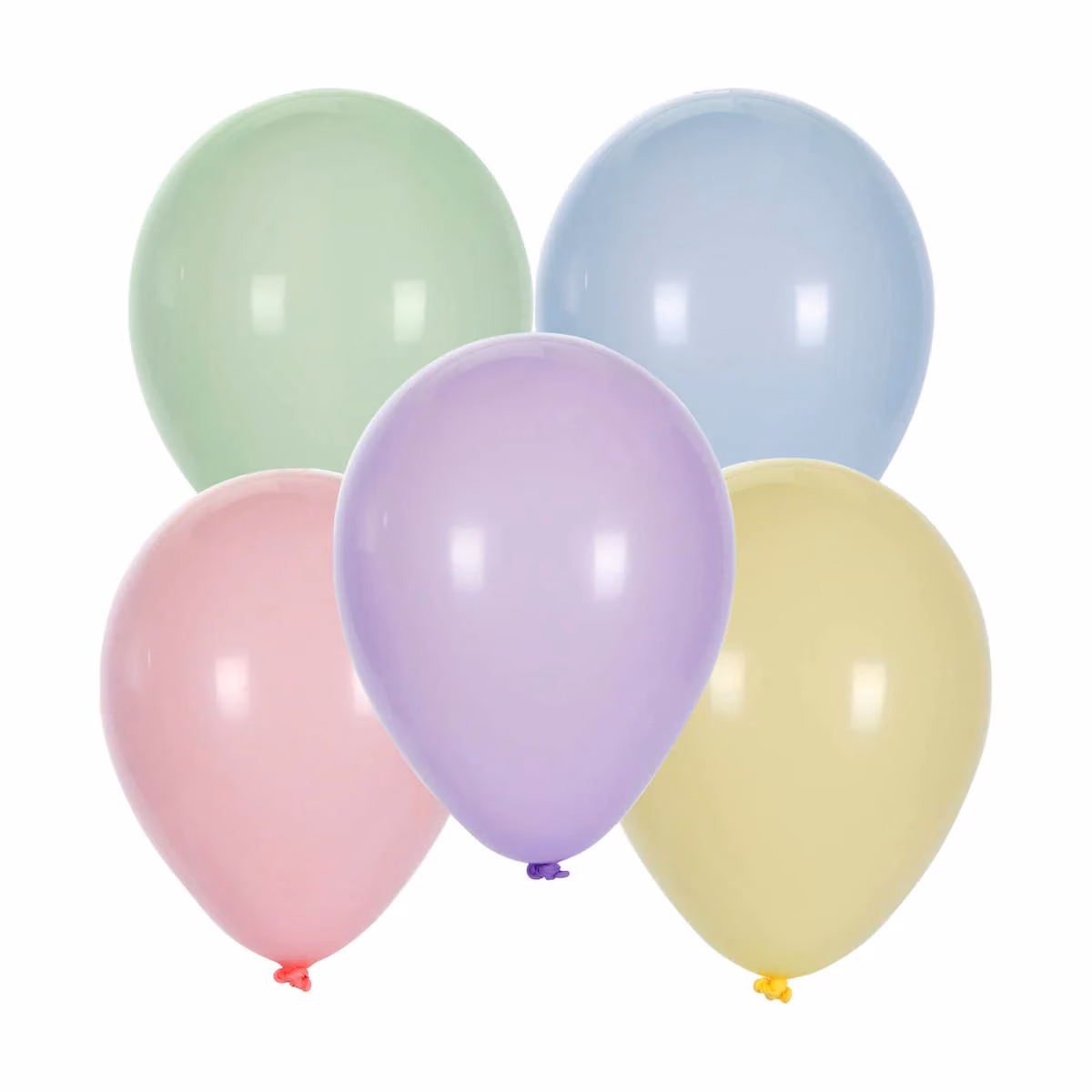 ¿Cómo preparar globos de colores?