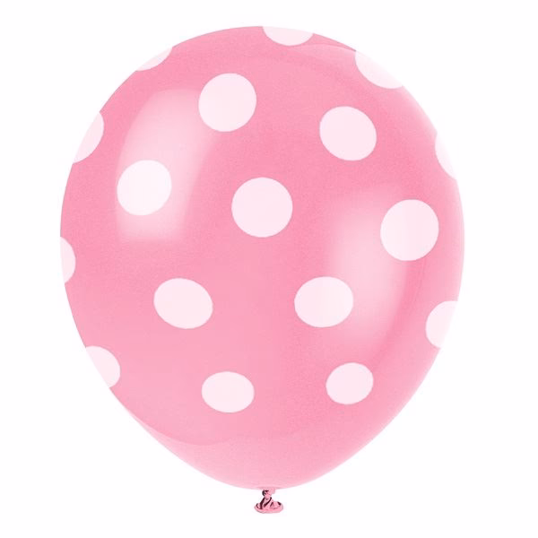 ¿Cómo inflar los globos de color rosa?