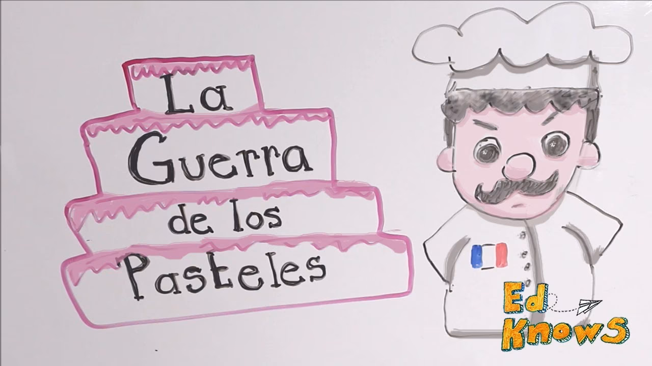 ¿Cómo se familiarizan los niños con la historia de la guerra de los pasteles?