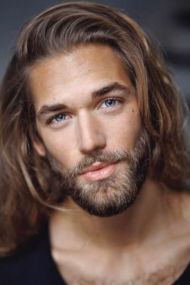 How to style a long beard for men?