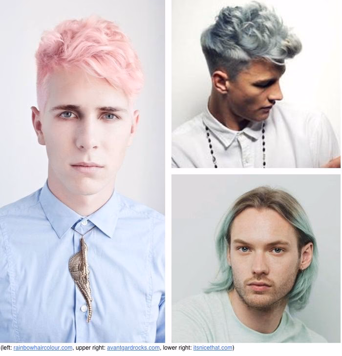 How to style a man with long hair?