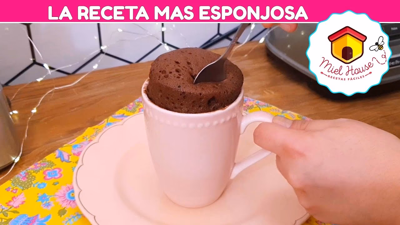 ¿Cómo hacer una torta de chocolate en taza?