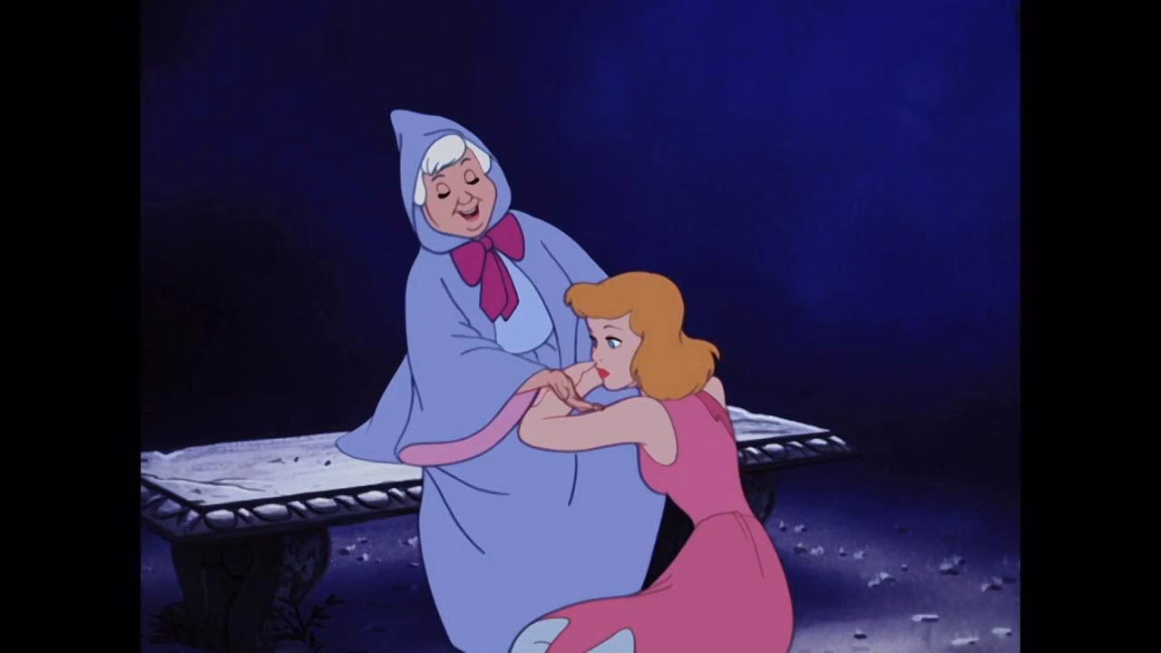¿Cómo es la hada madrina de Cenicienta?
