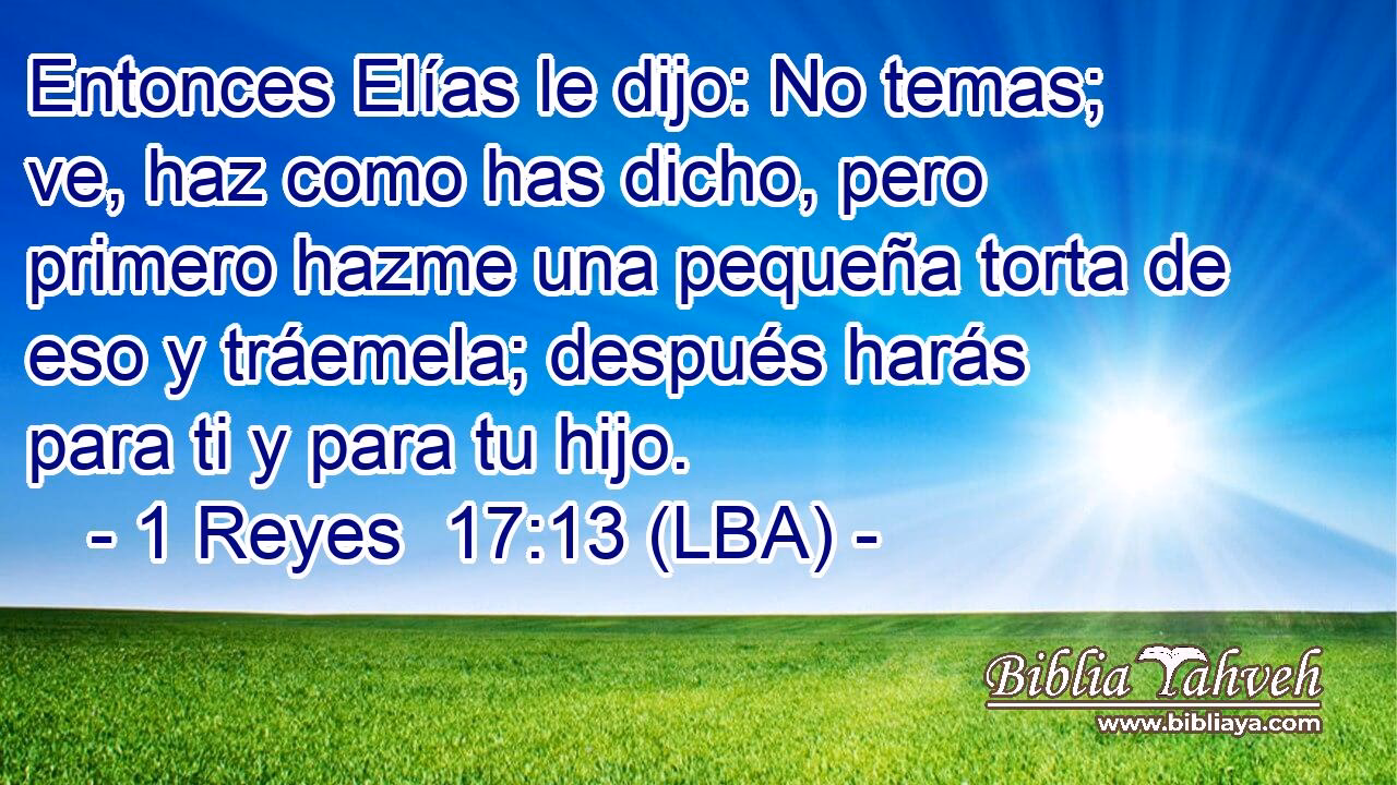 ¿Qué dice la Biblia sobre la harina?