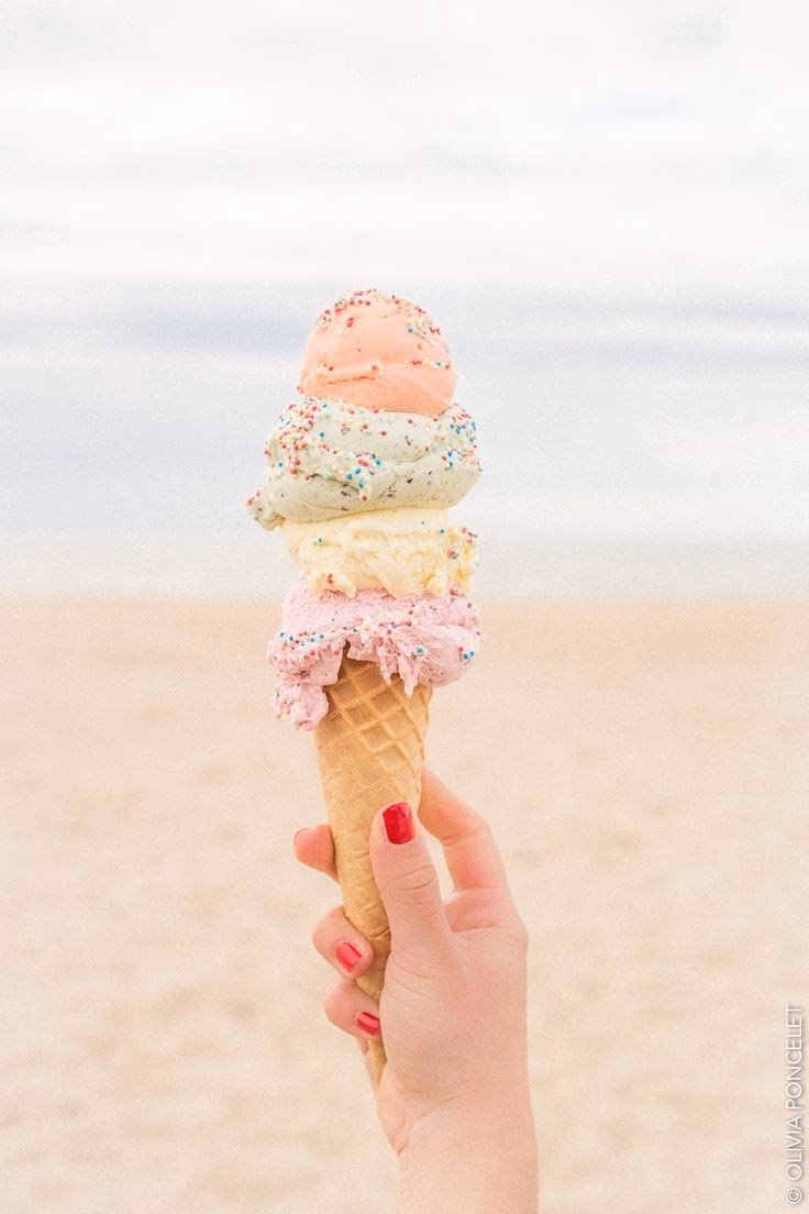 ¿Qué es el postre helado de tres colores?