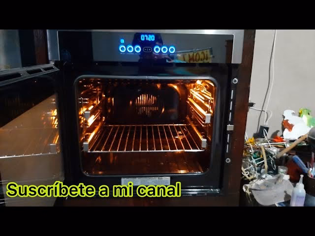 ¿Qué es un horno eléctrico con anafe?
