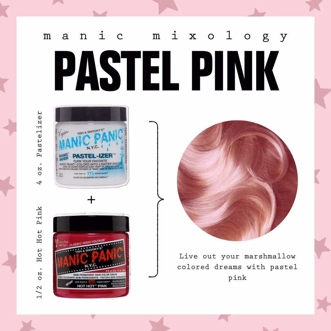 What is hot hot pink hair dye?