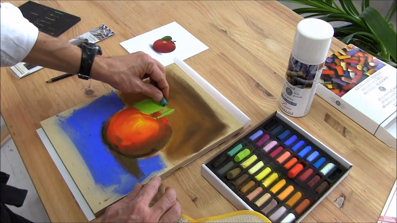 How do you maintain a pastel painting?