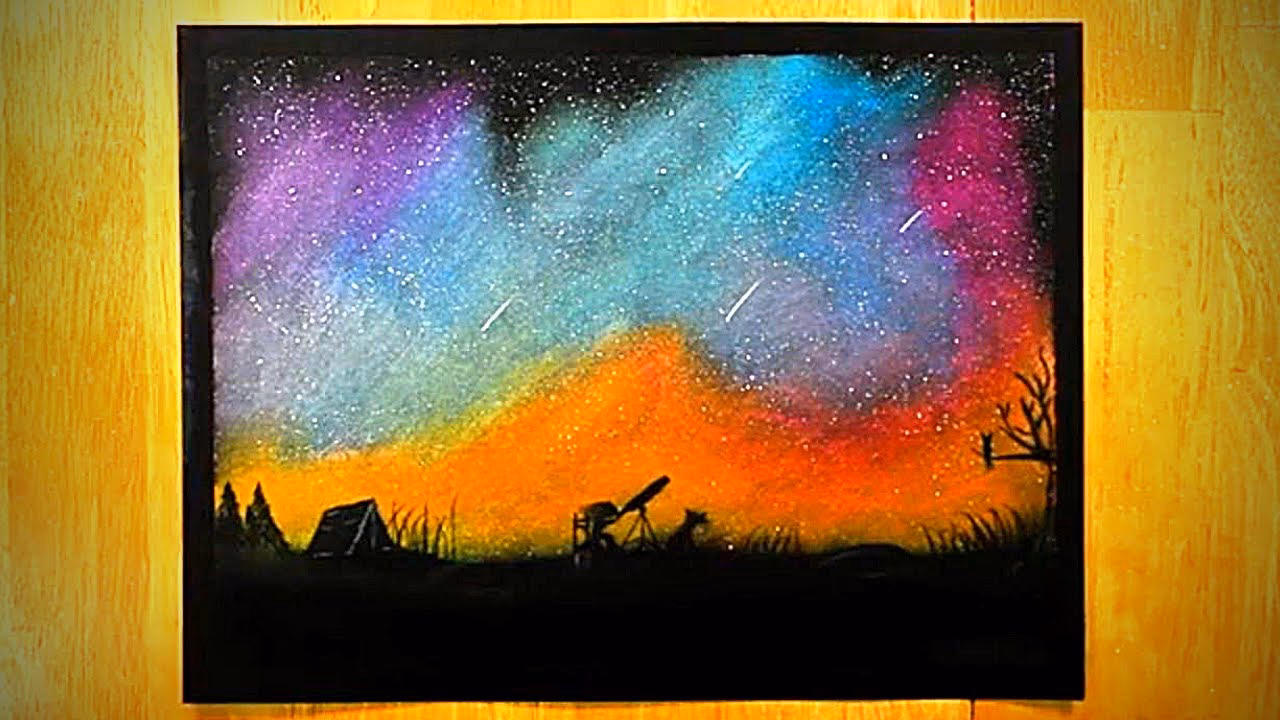 What kind of paper do you use to make a pastel painting?