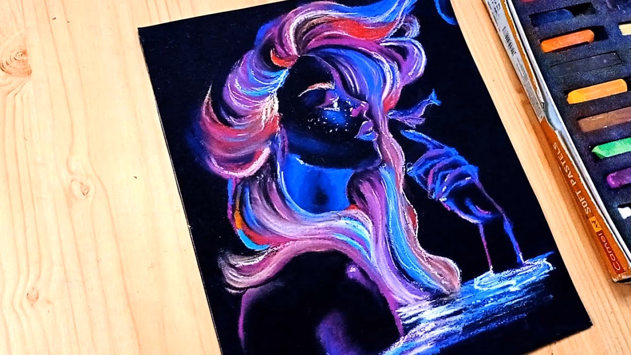 What kind of paper do you use to make a pastel painting?