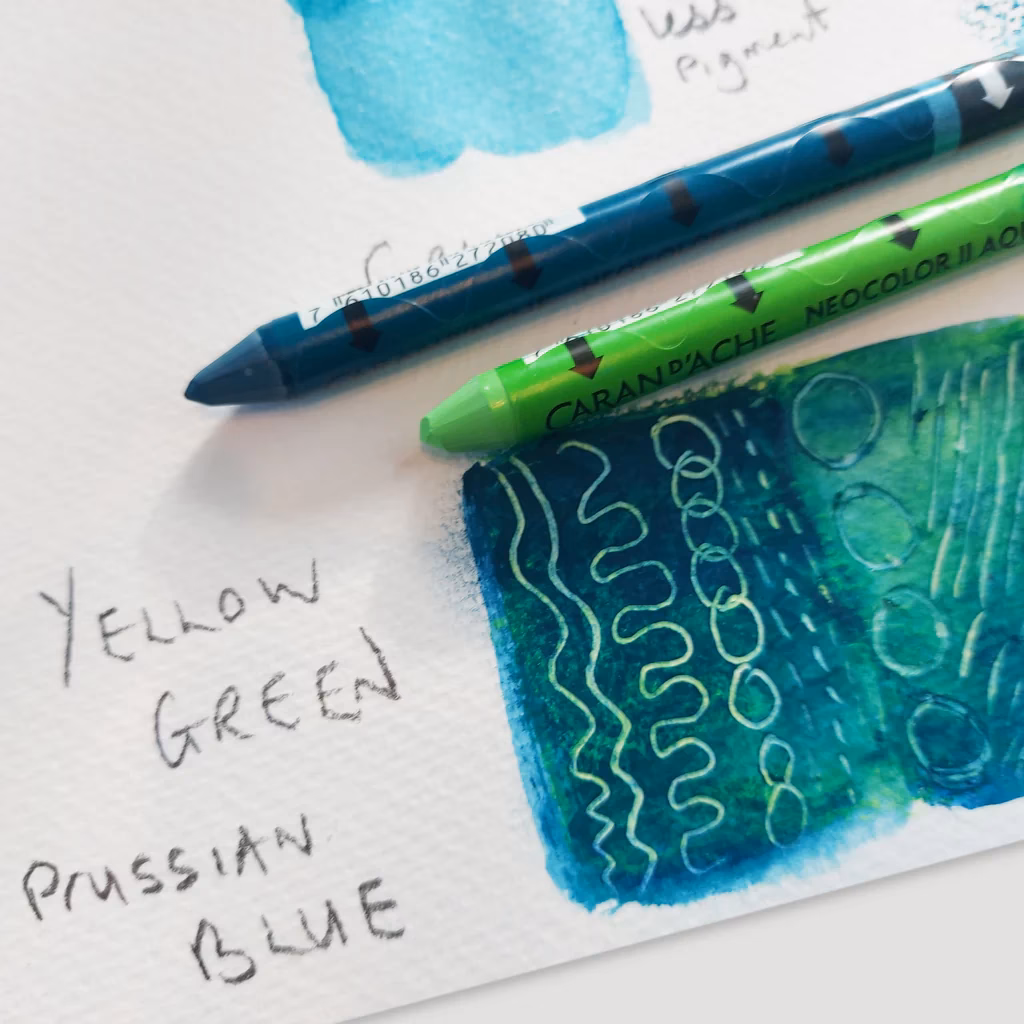 What are water mixable oil pastels?