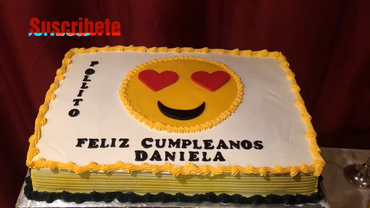¿Cómo decorar un pastel con emojis?