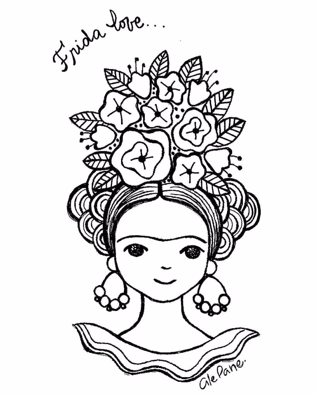 ¿Cuáles son las manualidades de Frida Kahlo para niños?