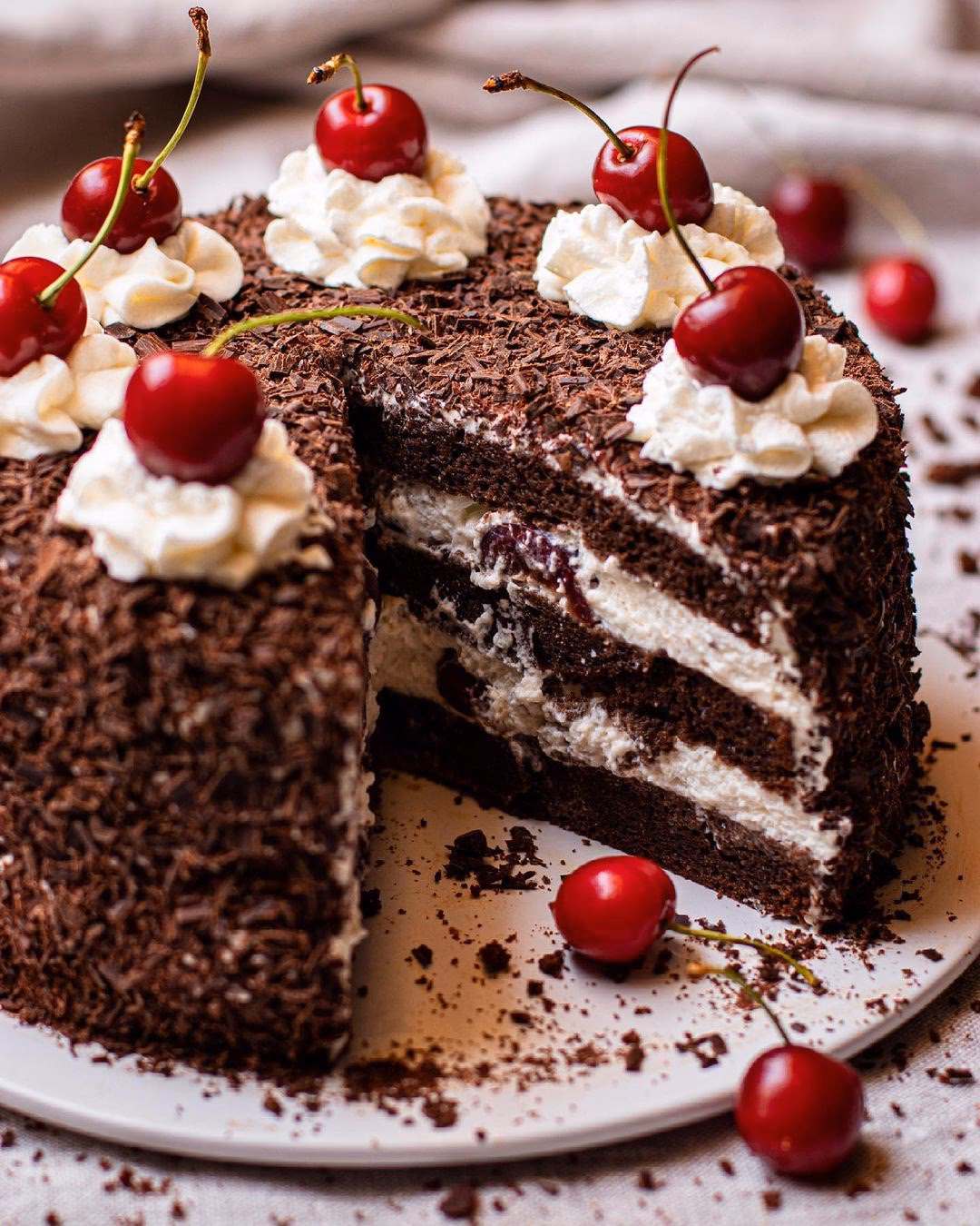 ¿Cómo se llama la torta de la Selva Negra?