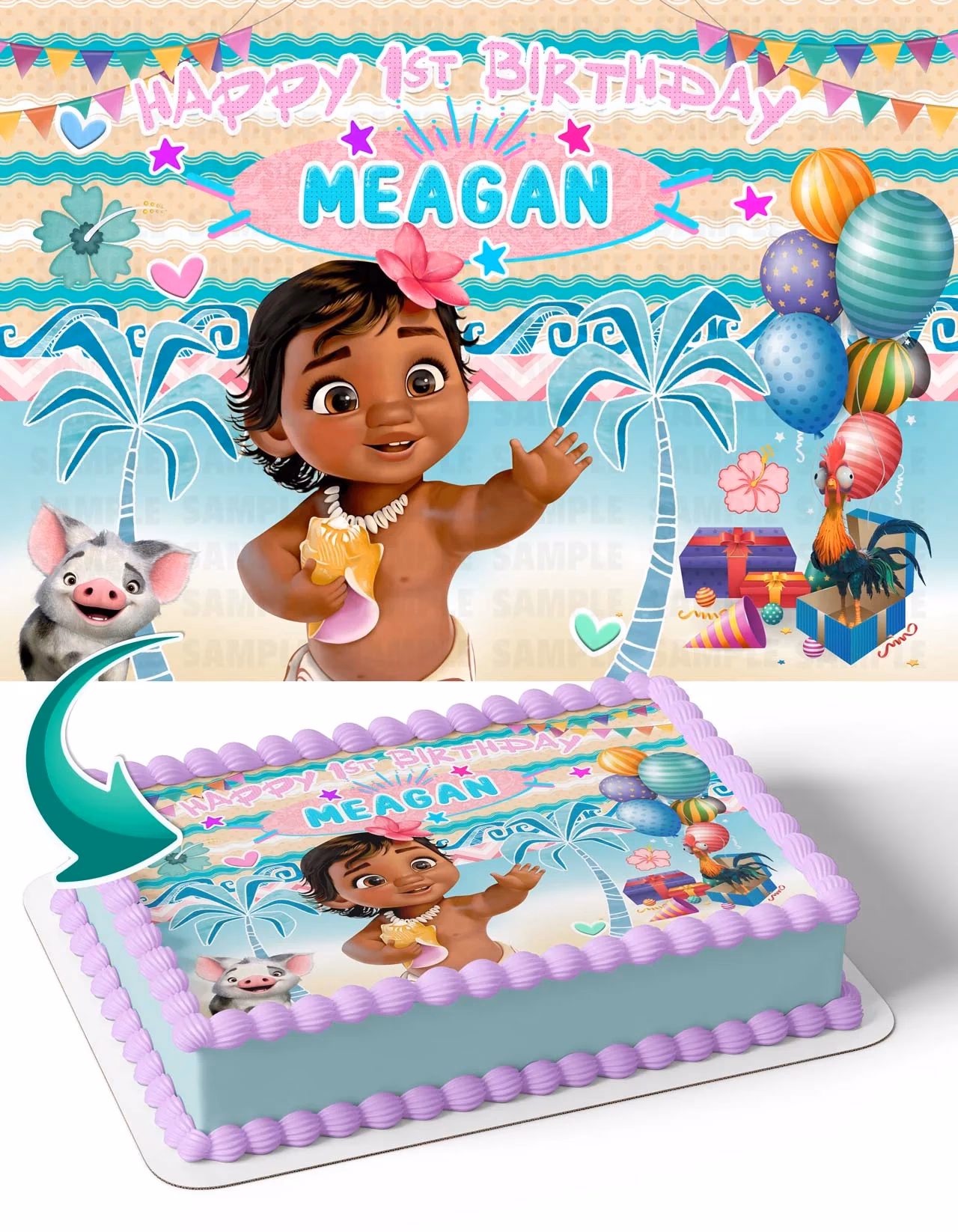 ¿Cuáles son los colores de Moana?