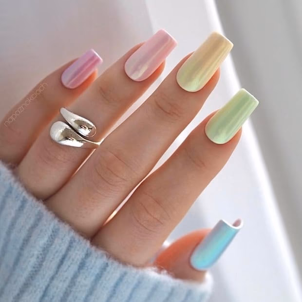 ¿Cuál es el mejor combo de colores pastel?