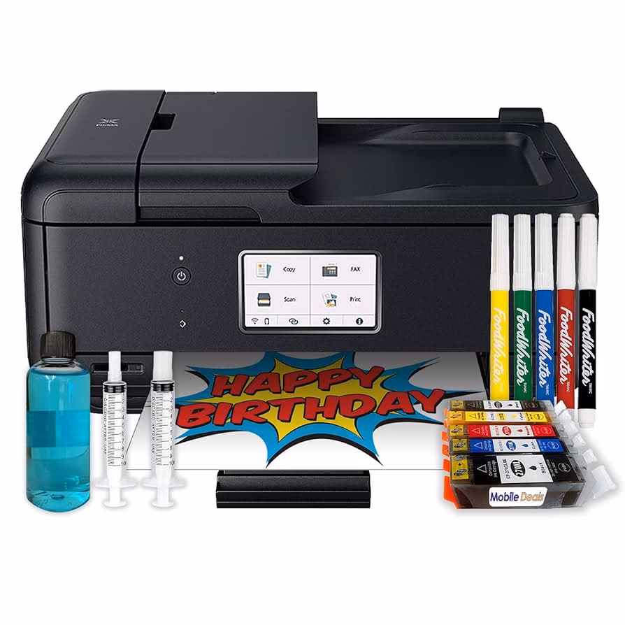 ¿Qué es una impresora de tinta comestible?