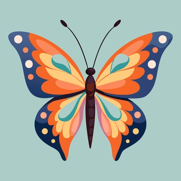 ¿Cómo decorar las alas de la mariposa?