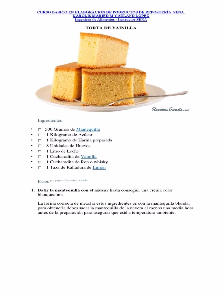 ¿Qué satisfacción obtendrás al elaborar tortas de un kilo?