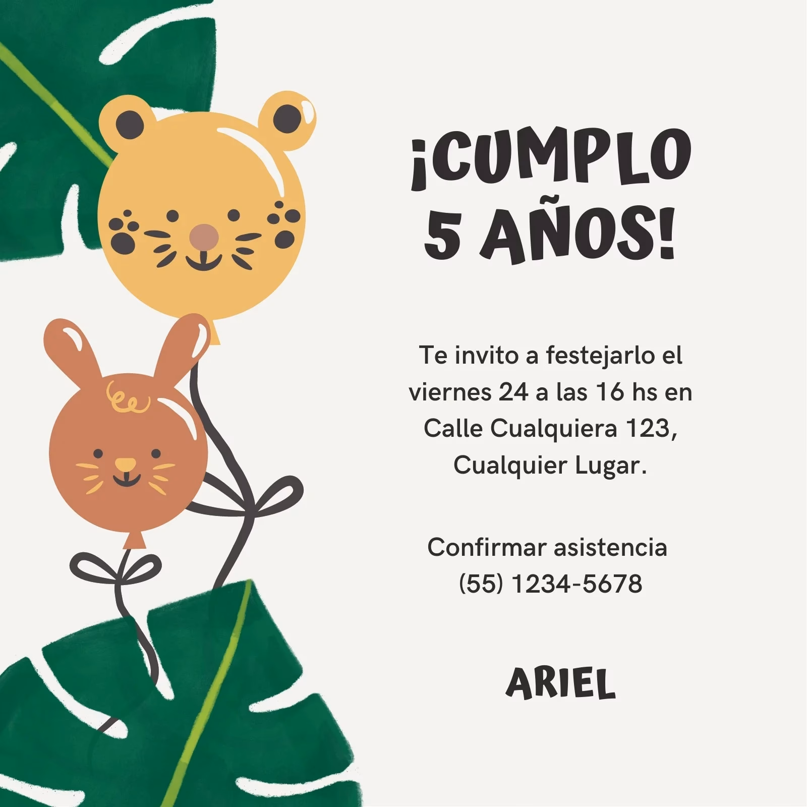 ¿Cómo imprimir mis invitaciones de mis pastelitos?