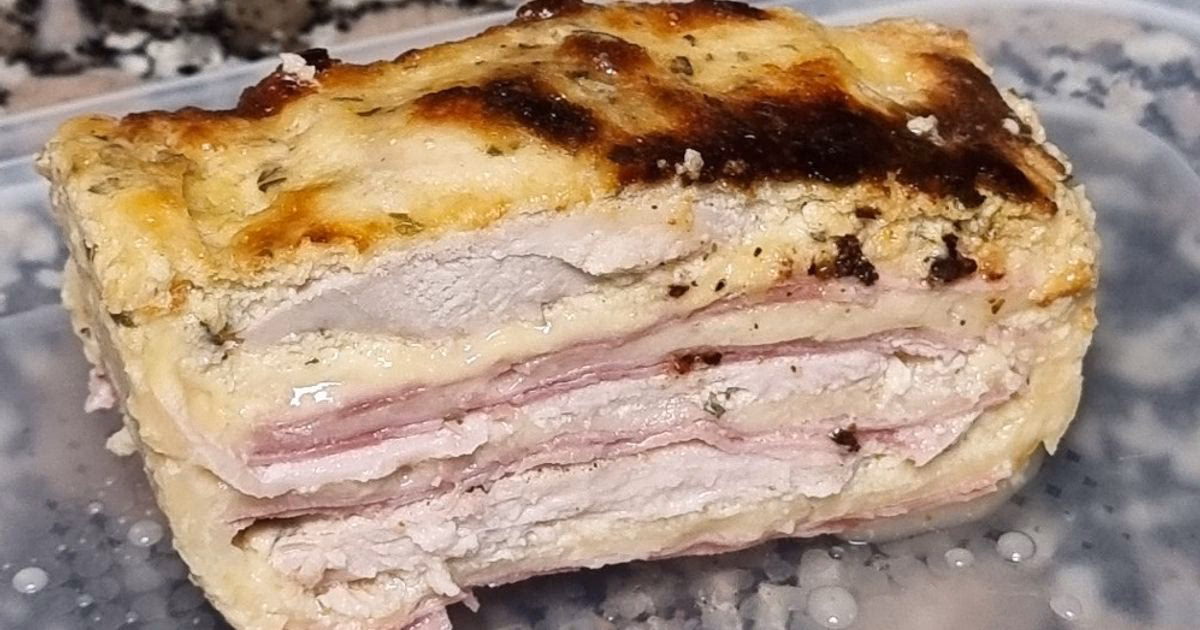 ¿Cómo hacer un pastel con jamón cocido y queso?