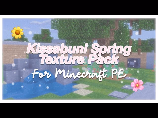 What is the spring texture pack?